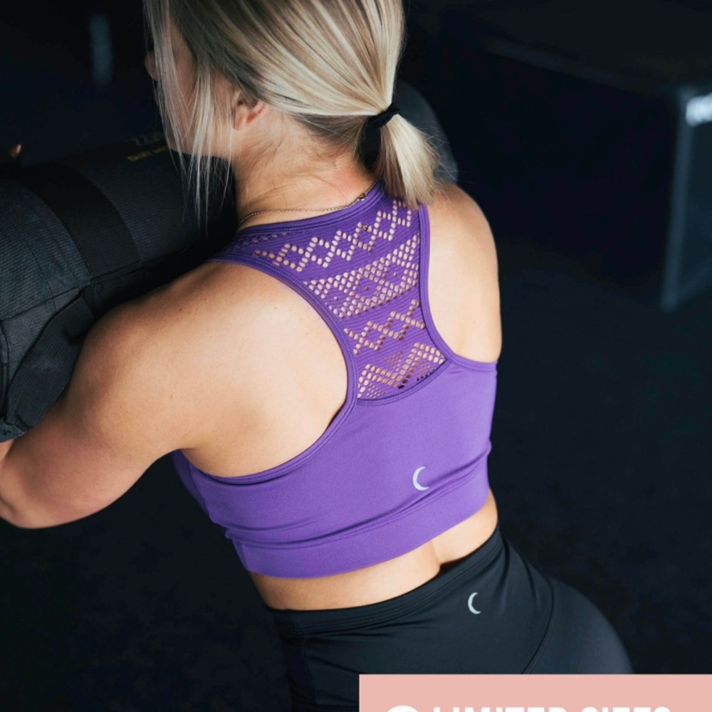 Purple Bomber Bra